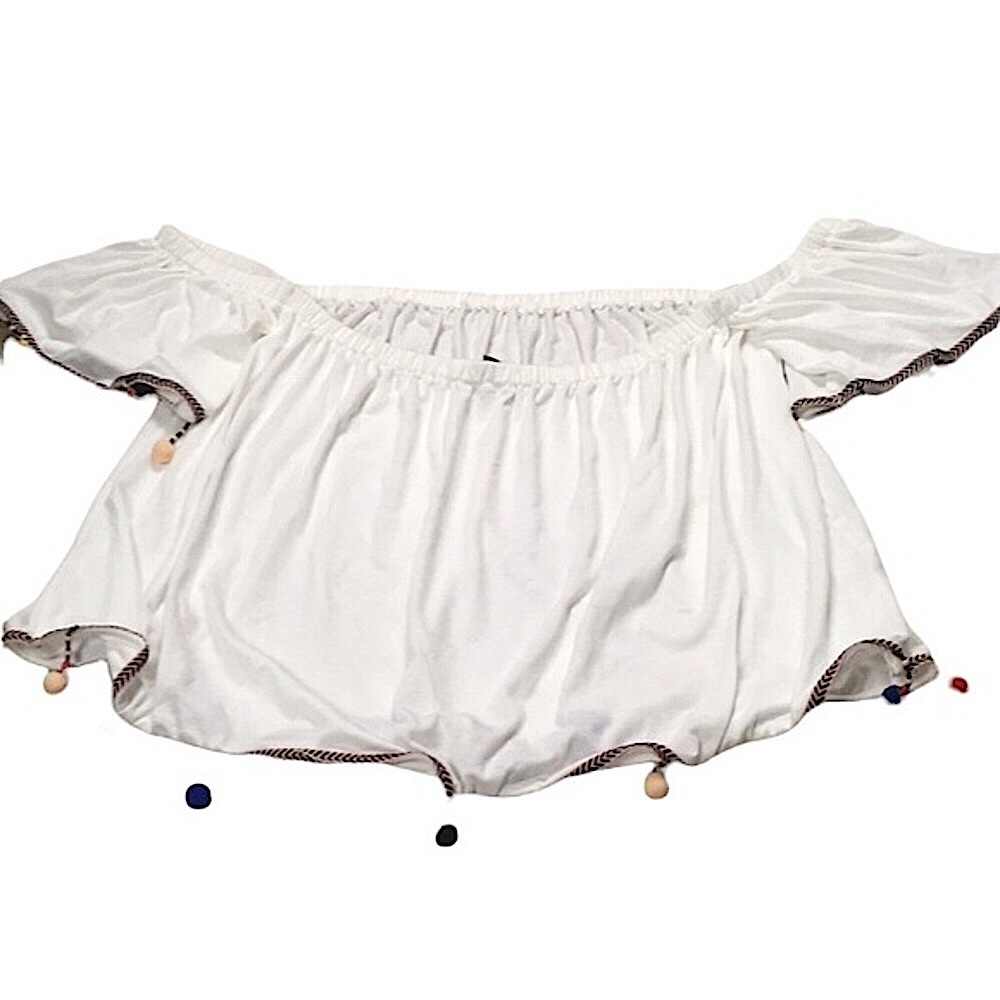 Belle Tweed Summer Blouse